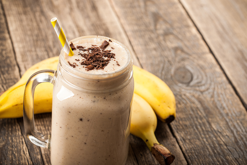 Healthy Chocolate Milkshake