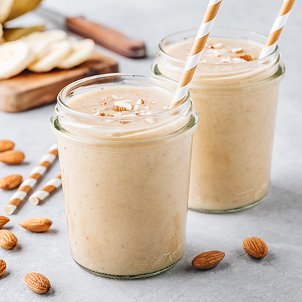 Spicy Almond Banana Smoothie